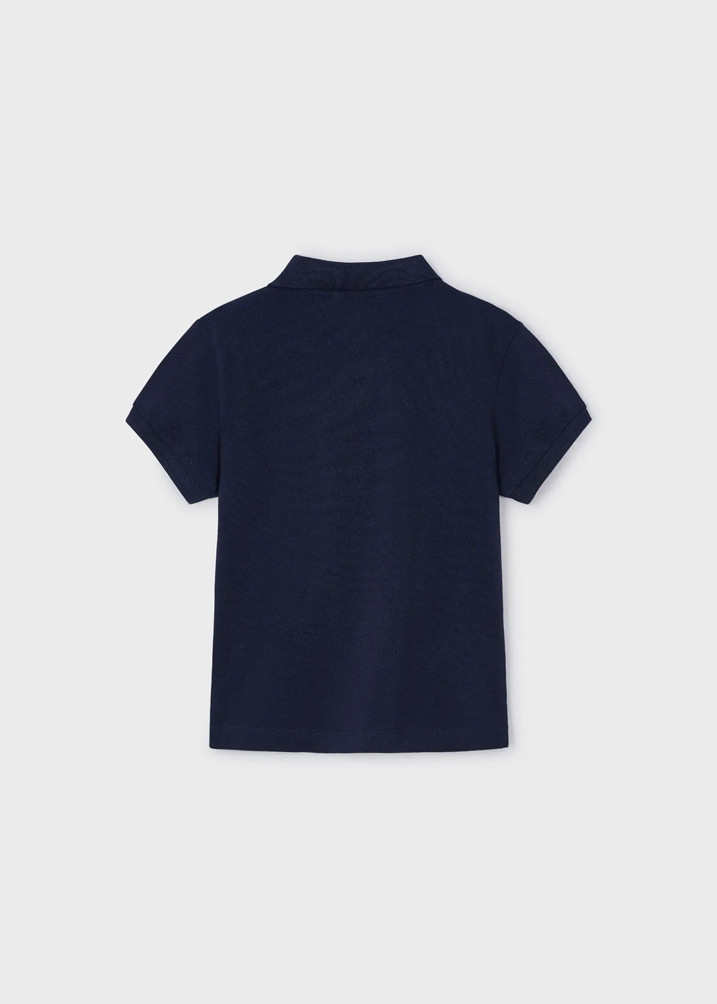 150 - Basic s/s polo for boy - Navy