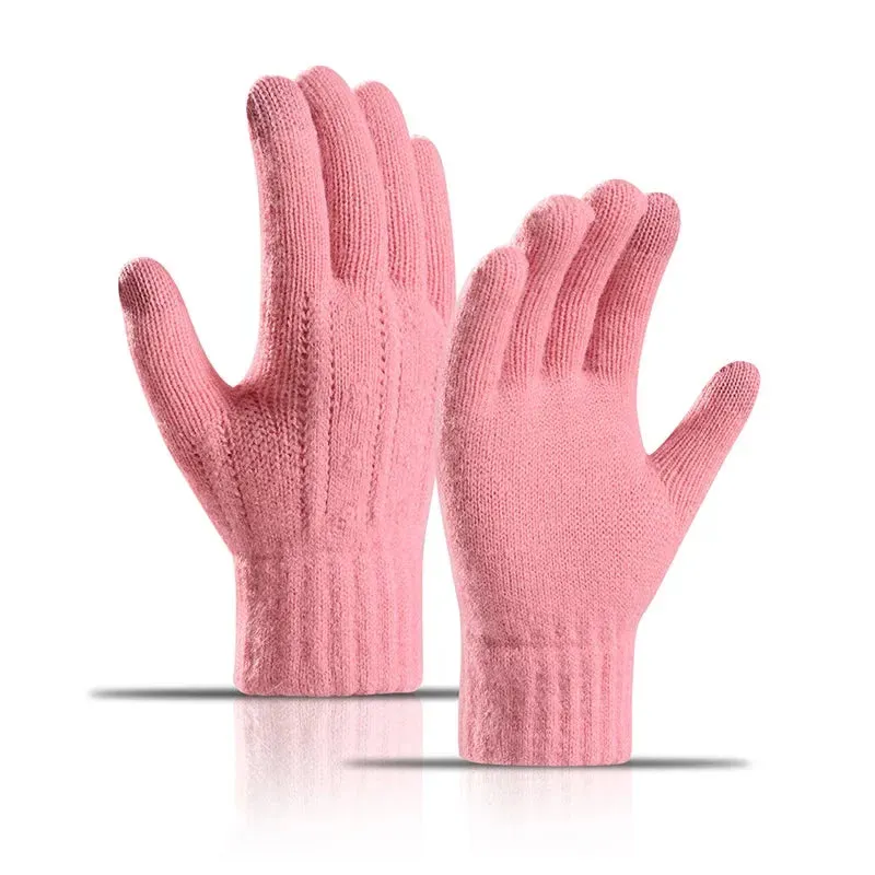 1Pairs Hot Sale Winter Warm Gloves for Children Boys Girls Screen Saver Warm Gloves Kids Outdoor Playing Gloves 3-12Years Old