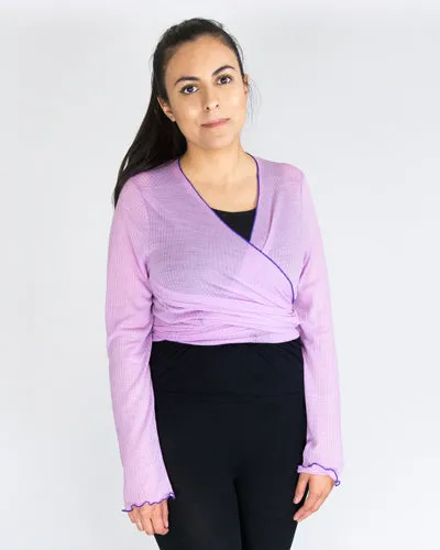 #461 Lightweight Wrap Merino Cardigan