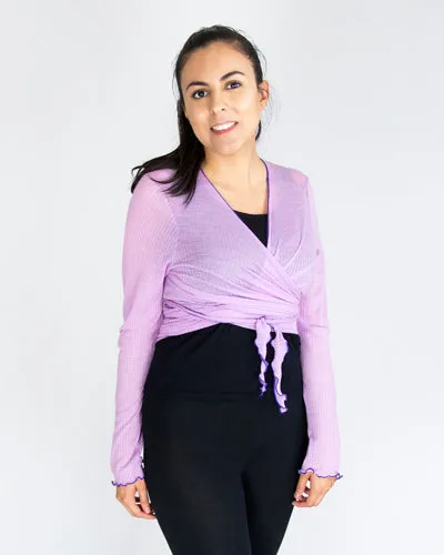 #461 Lightweight Wrap Merino Cardigan