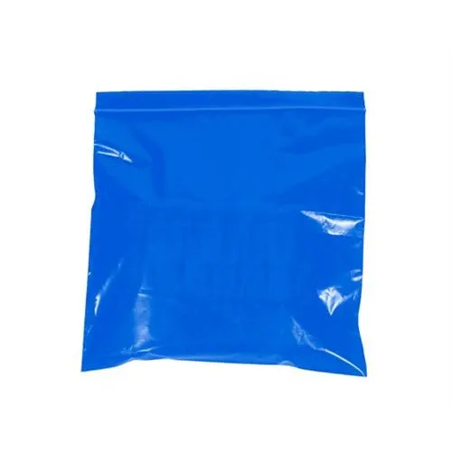 9" x 12" - 2 mil Blue Reclosable Poly Bags