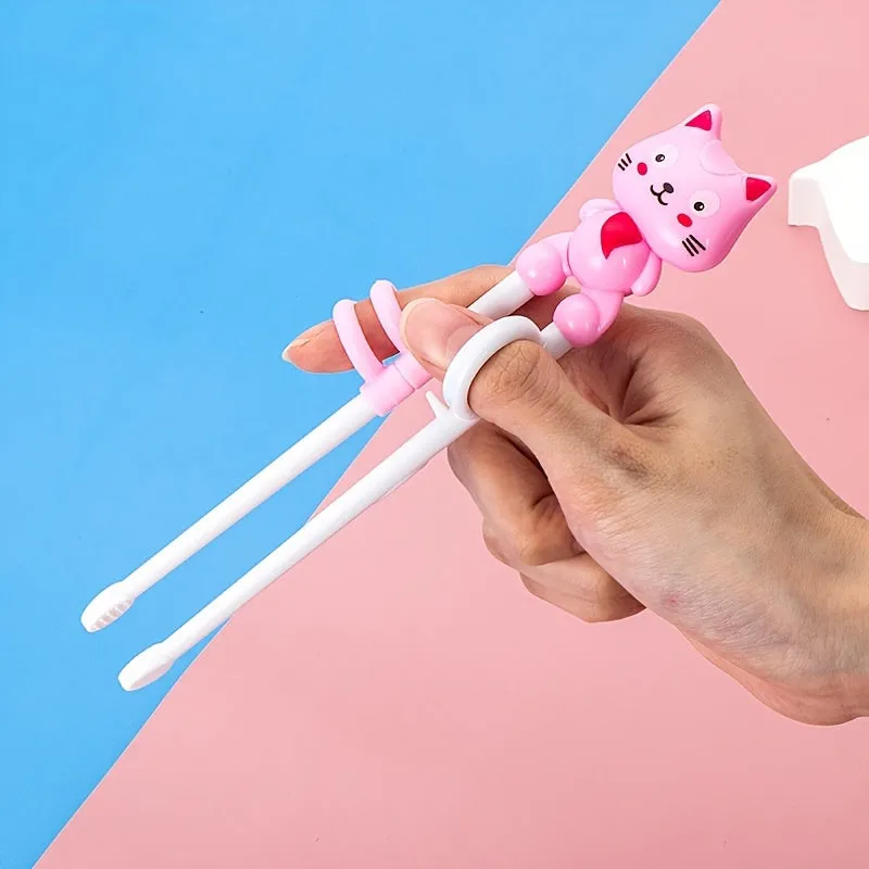 Adorable Doughnut Design Training Chopsticks Perfect for Beginners