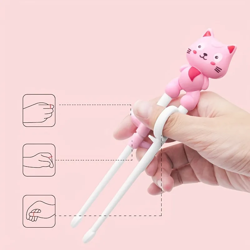 Adorable Doughnut Design Training Chopsticks Perfect for Beginners