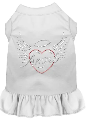 Angel Heart Rhinestone Dress White Med (12)