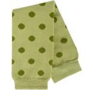 Babylegs Leg Warmers-Green Dot