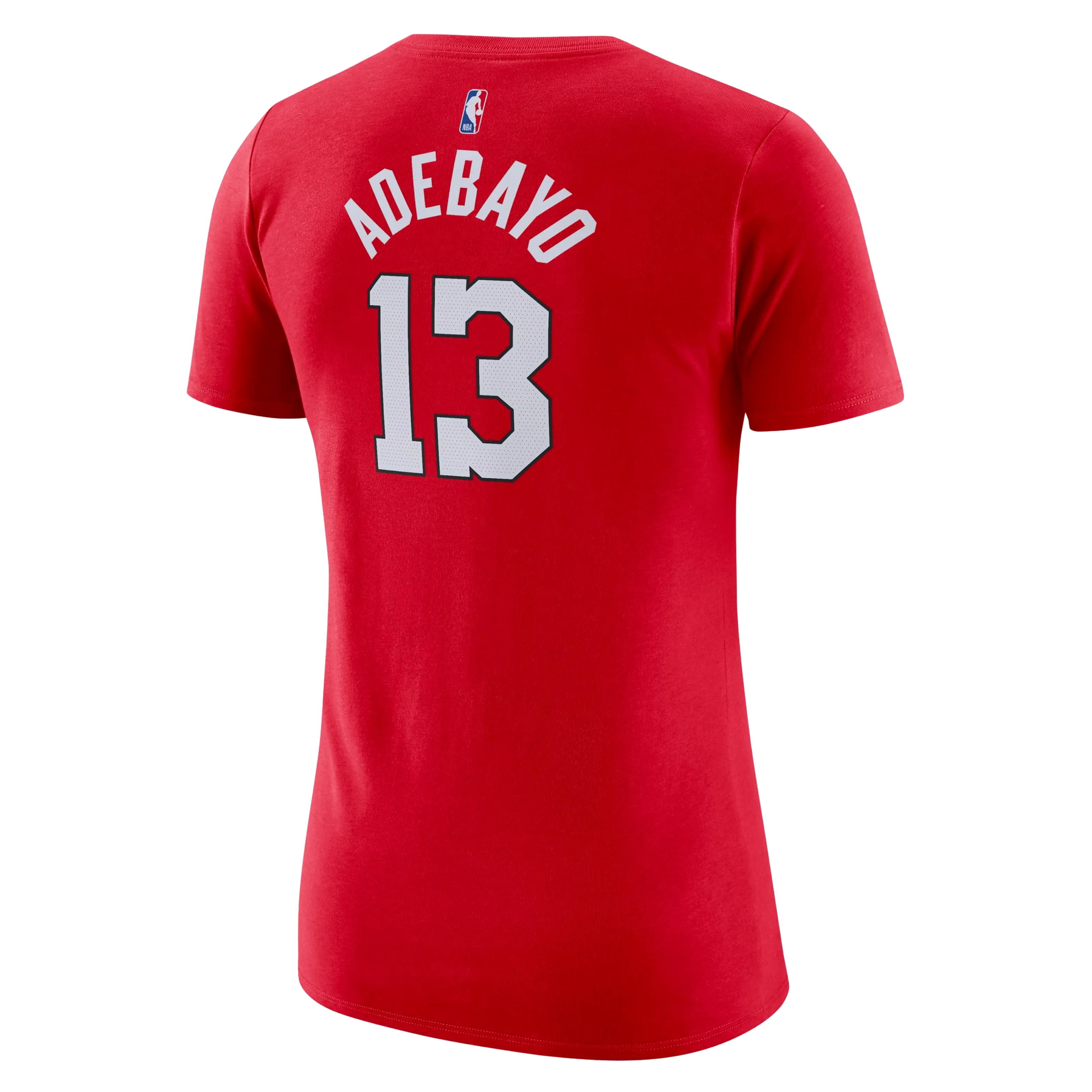 Bam Adebayo Nike HEAT Culture: Blood Red Name & Number Women's Tee