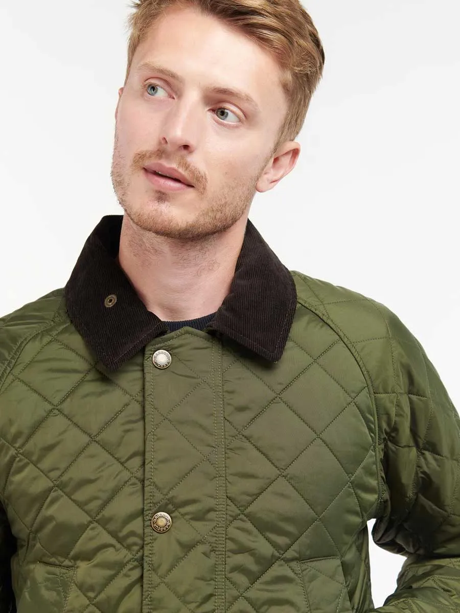 BARBOUR Ashby Quilted Jacket - Mens - Olive