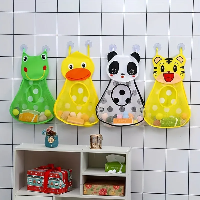 Bathroom Toy Holder Organizer Bag for QuickDry Baby Toys