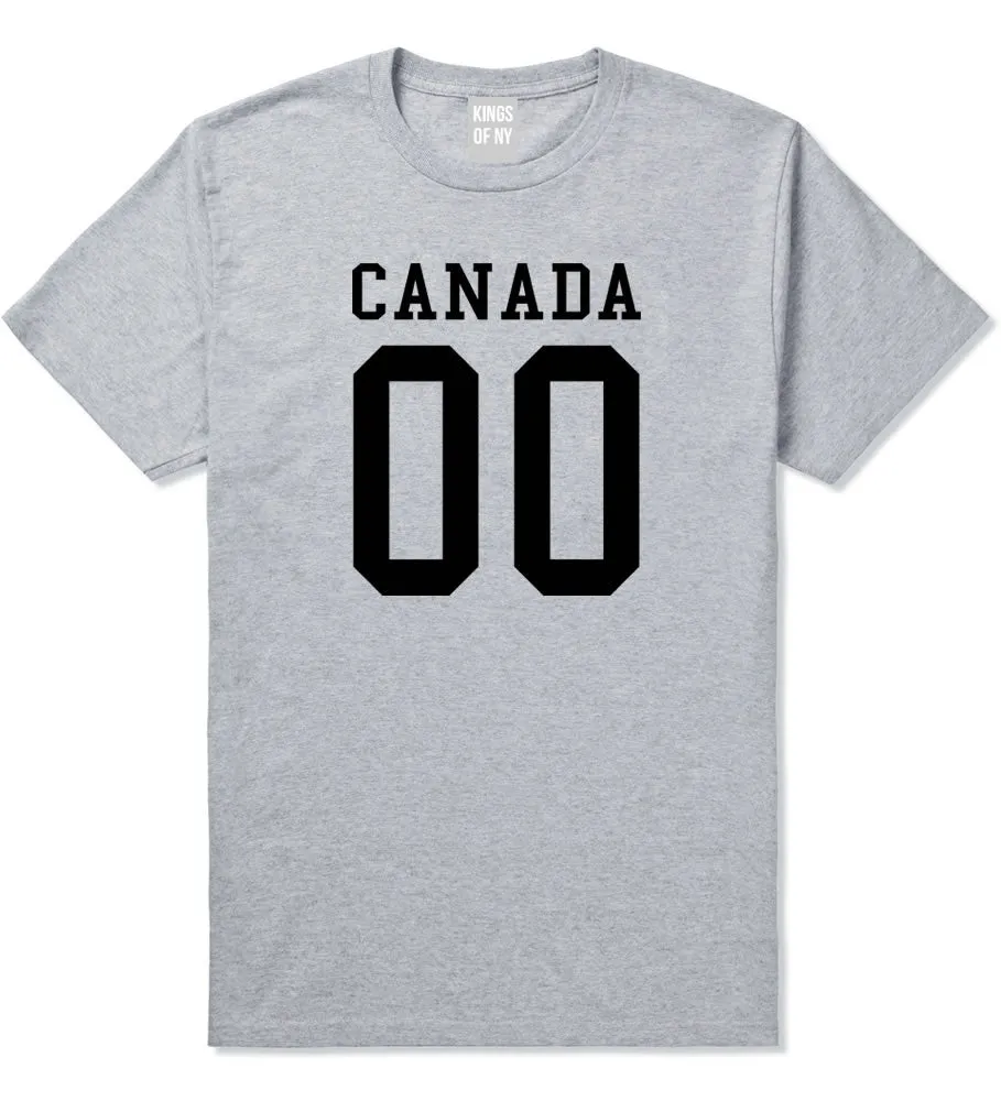 Canada Team 00 Jersey Boys Kids T-Shirt