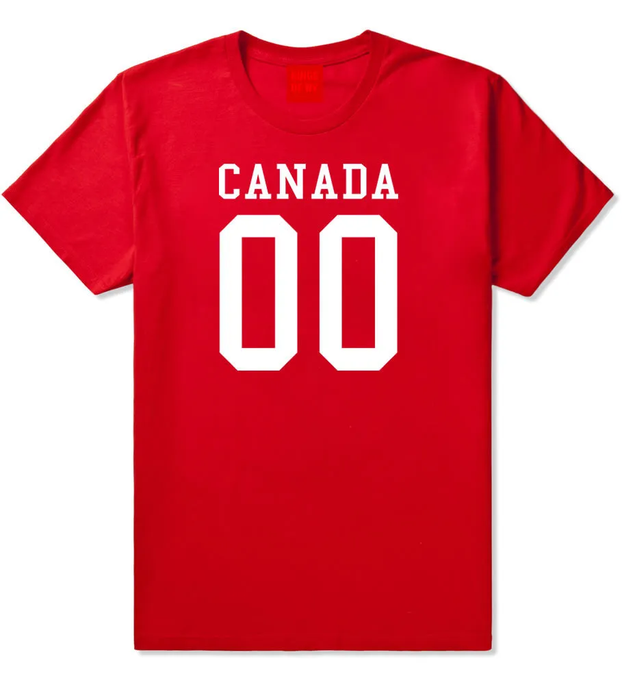 Canada Team 00 Jersey Boys Kids T-Shirt