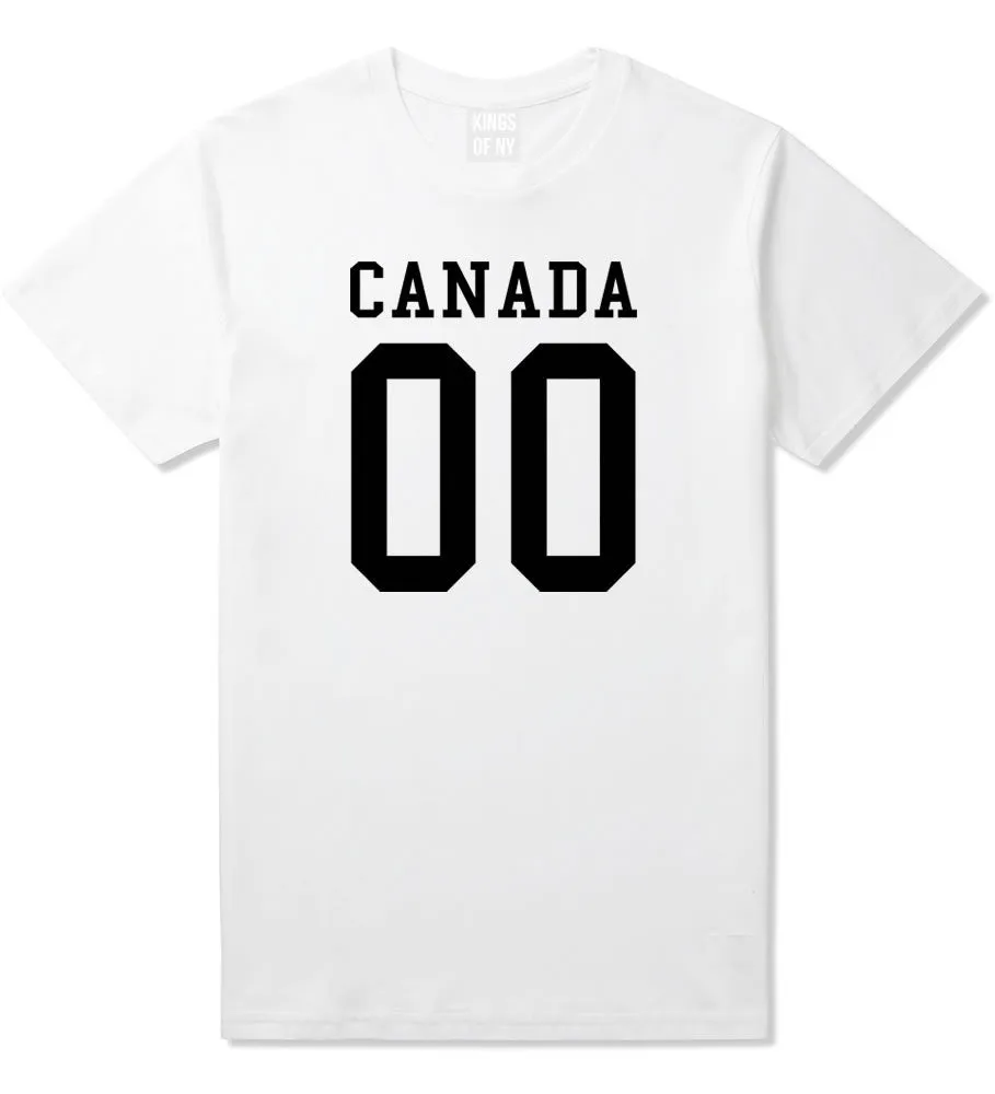 Canada Team 00 Jersey Boys Kids T-Shirt