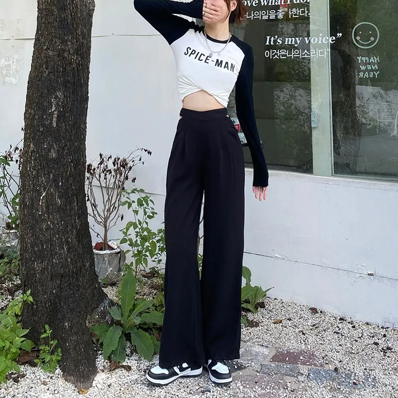 Casual Slimming High-Waisted Pants