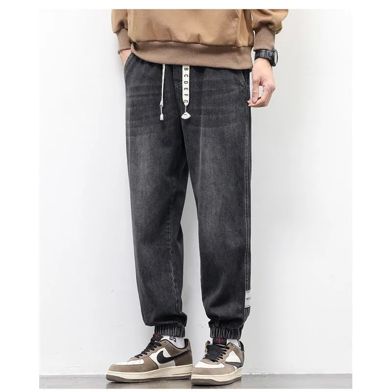 Casual Versatile Tapered Loose Fit Trendy Jeans