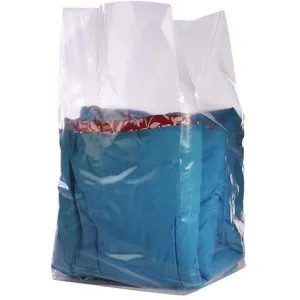 Clear Gusseted Poly Bags. 30 x 18 x 48 x 1.5 mil