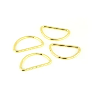 CLEARANCE Gold Four D-Rings 1 1/2"