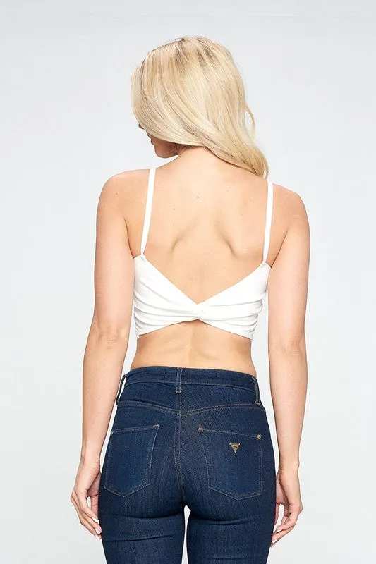 Davy Twist Back Bralette