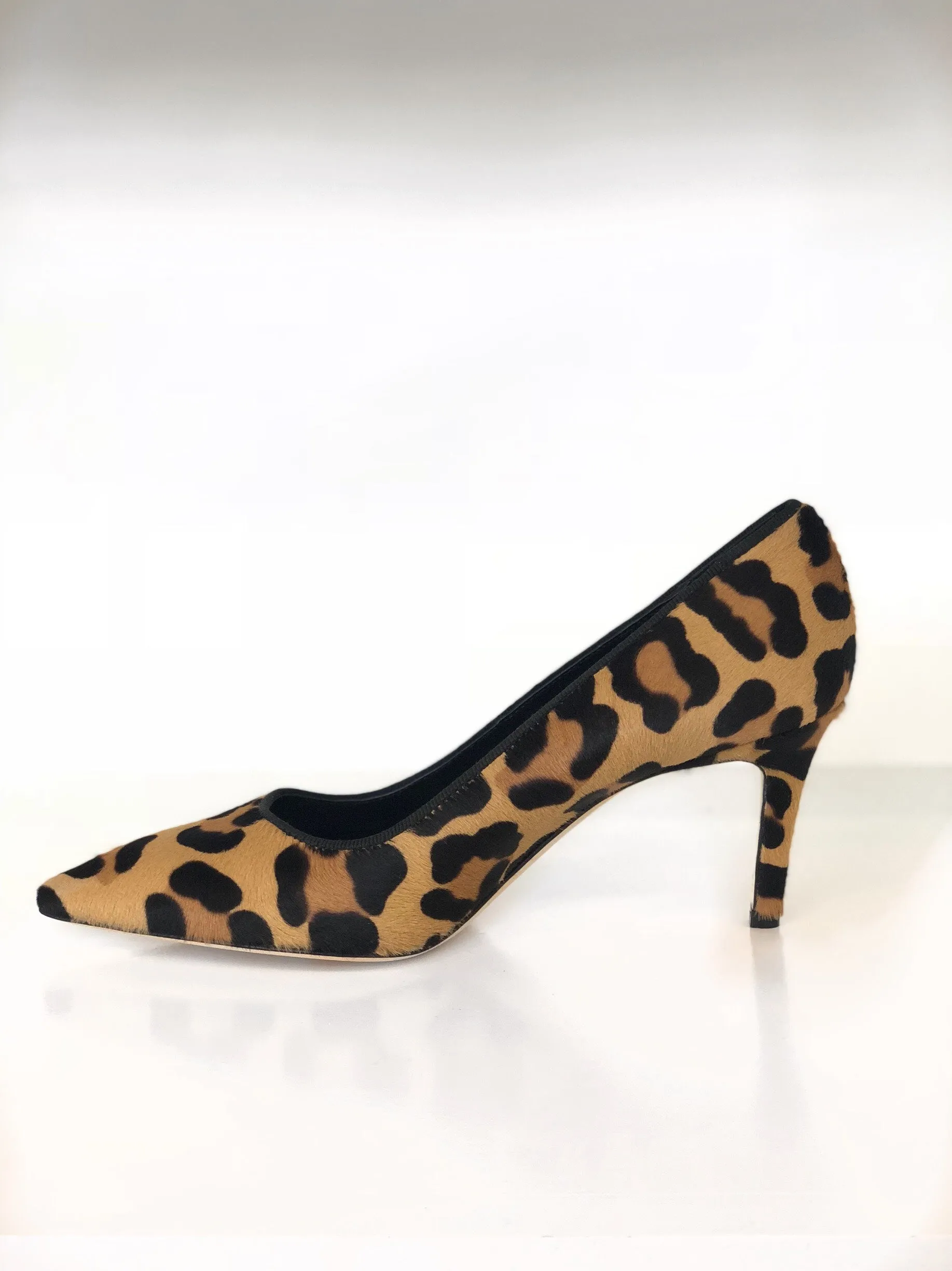 Dee Keller - Pat Pointed Toe Pump Leopard Pony