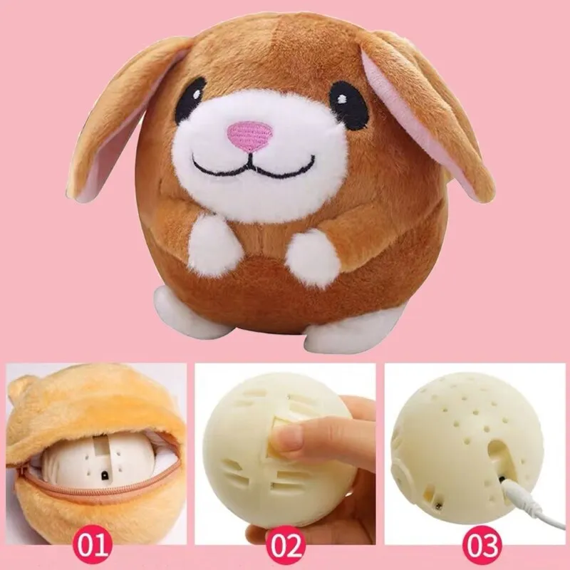 Electrical Toys Bouncing Talking Plush Doll Balls Baby Singing Beating Birthday Gifts for Kids Hamster Puppy