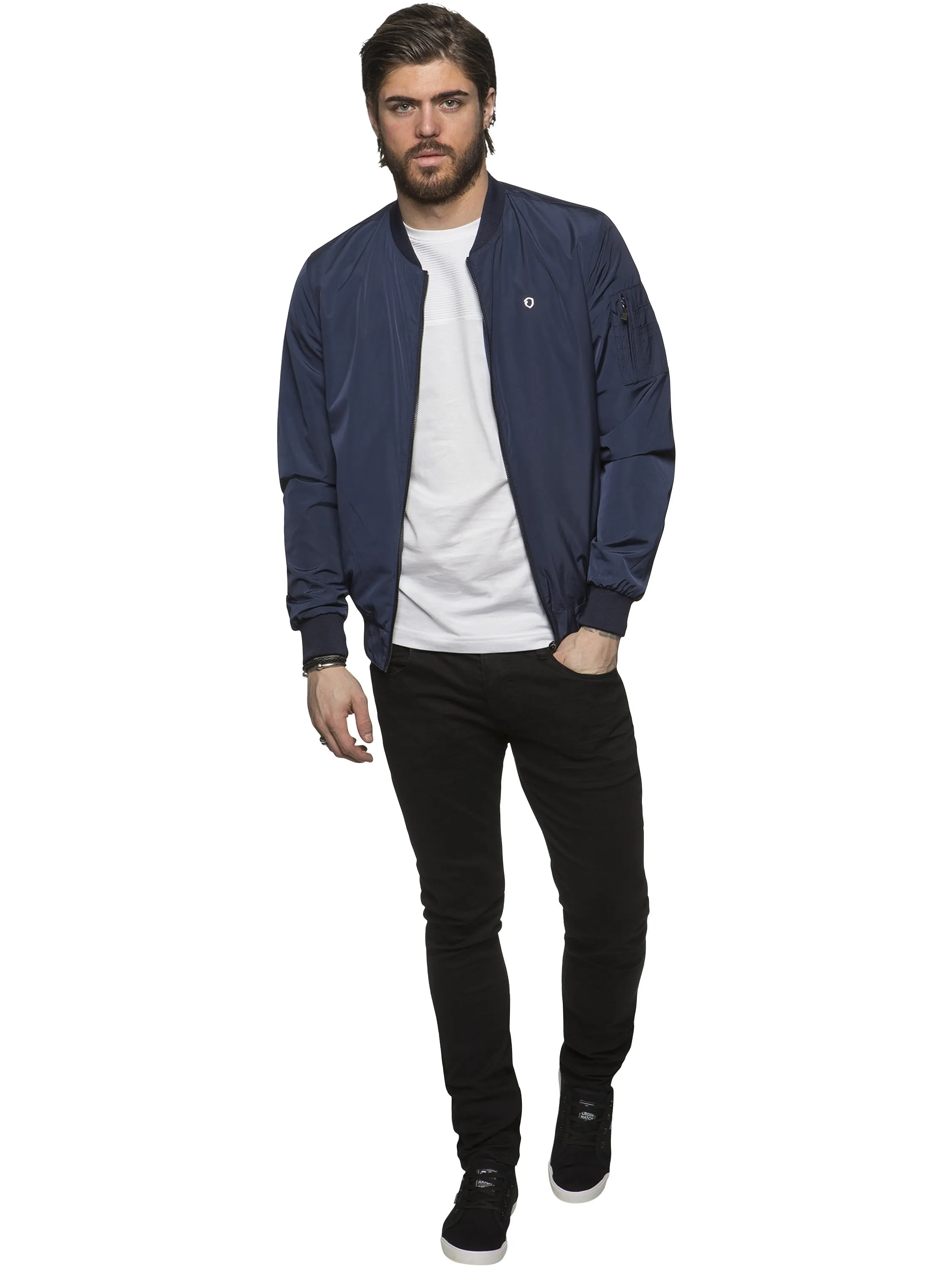 ETO | Mens Designer Move Navy Jacket