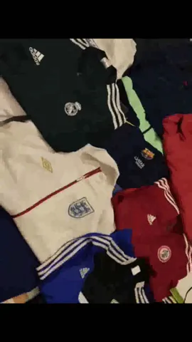 Football clubs jackets.