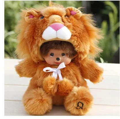 Free shipping new fashion Kiki doll 26 colors cute plush dolls 20 CM Cartoon Monchhichi Animal Style Supernova Sale Baby Gift