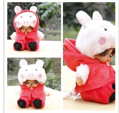 Free shipping new fashion Kiki doll 26 colors cute plush dolls 20 CM Cartoon Monchhichi Animal Style Supernova Sale Baby Gift