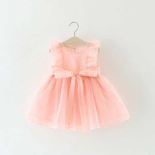 Girls Summer Dress Party Dresses Embroidery Birthday Dress