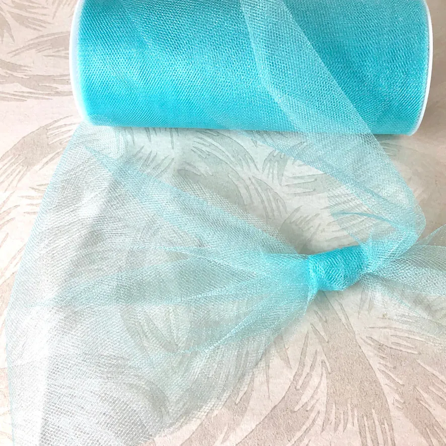 Glimmer Tulle - Aqua