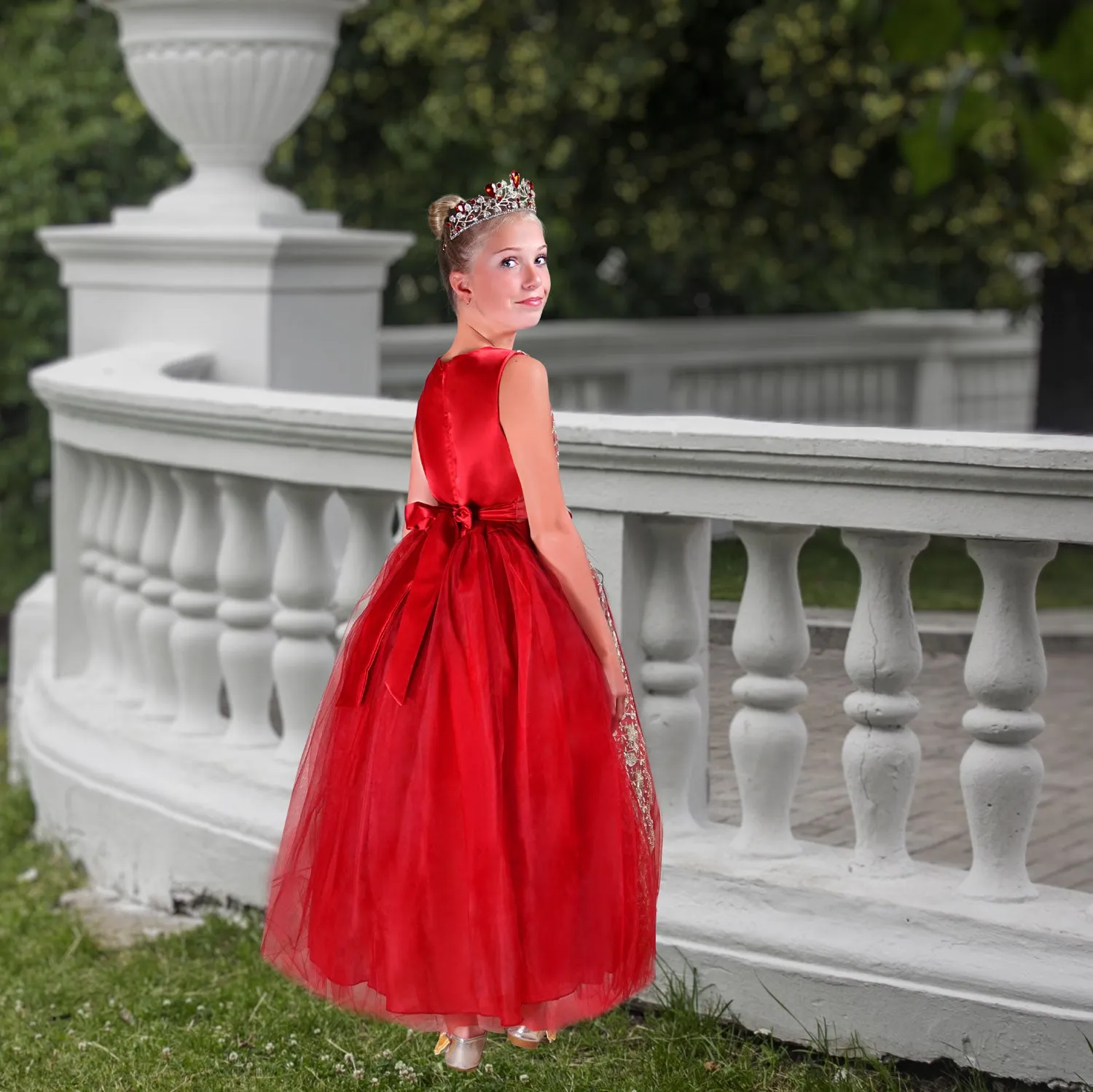 Henrietta Gown - Red