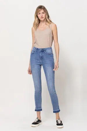 Hi Rise Cropped Skinny - Mental