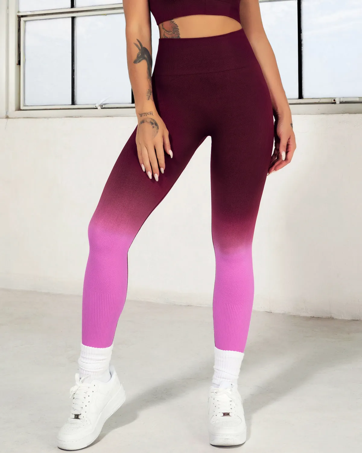 High Waisted Tie-Dye Women leggings