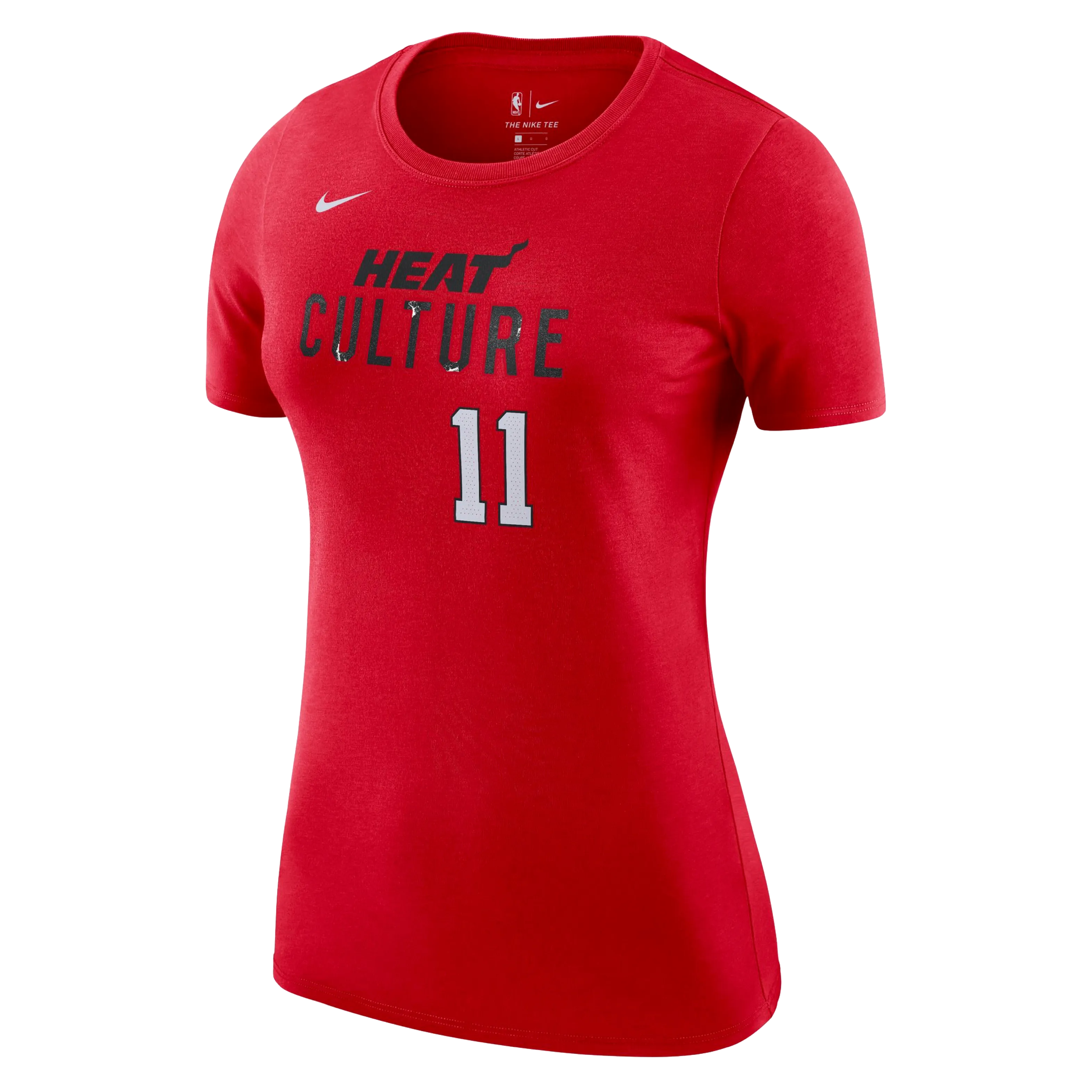 Jaime Jaquez Jr. Nike HEAT Culture: Blood Red Name & Number Women's Tee