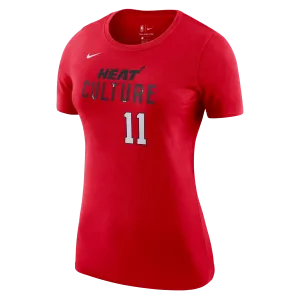 Jaime Jaquez Jr. Nike HEAT Culture: Blood Red Name & Number Women's Tee