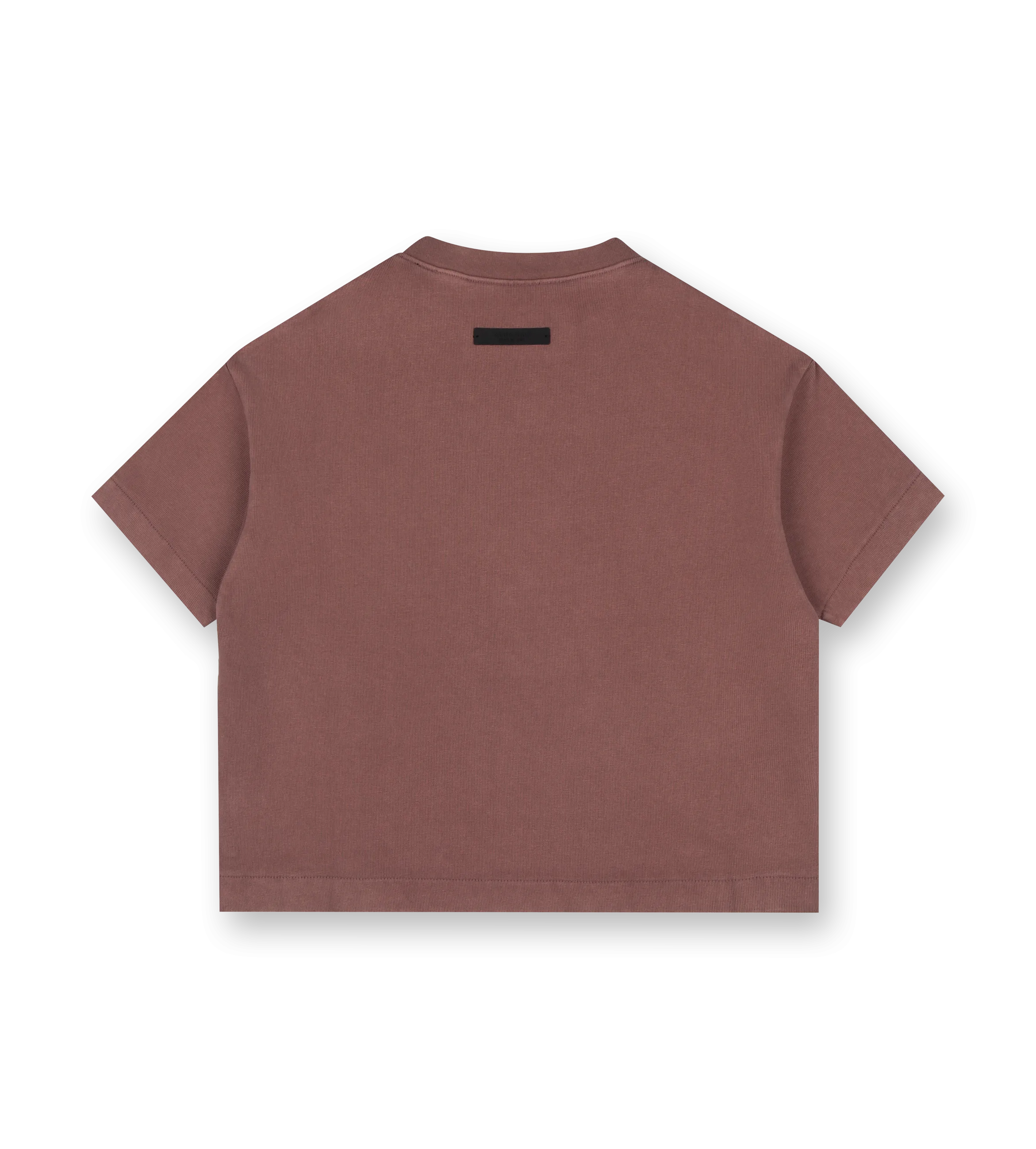 Jersey Crewneck Tee Crimson