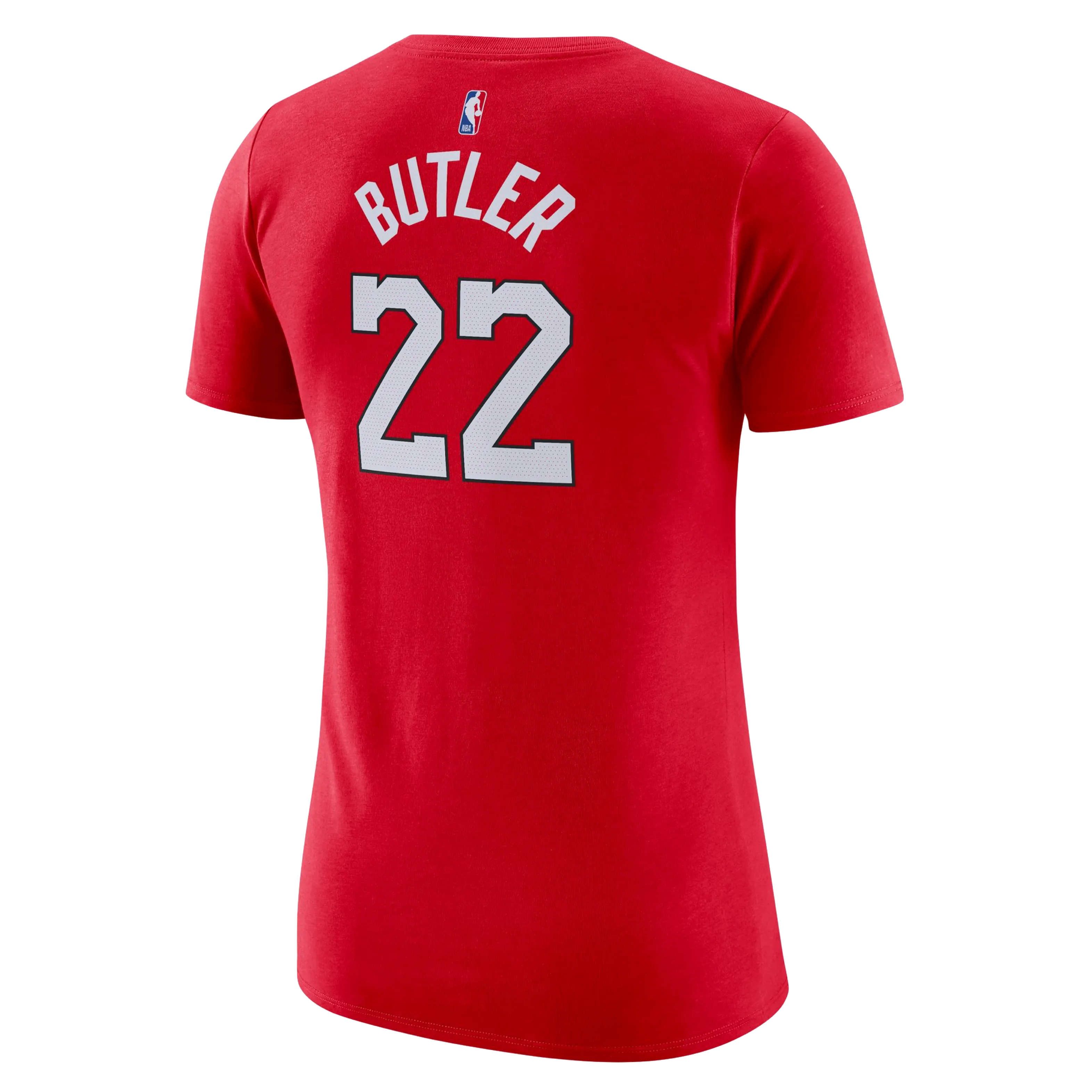 Jimmy Butler Nike HEAT Culture: Blood Red Name & Number Women's Tee