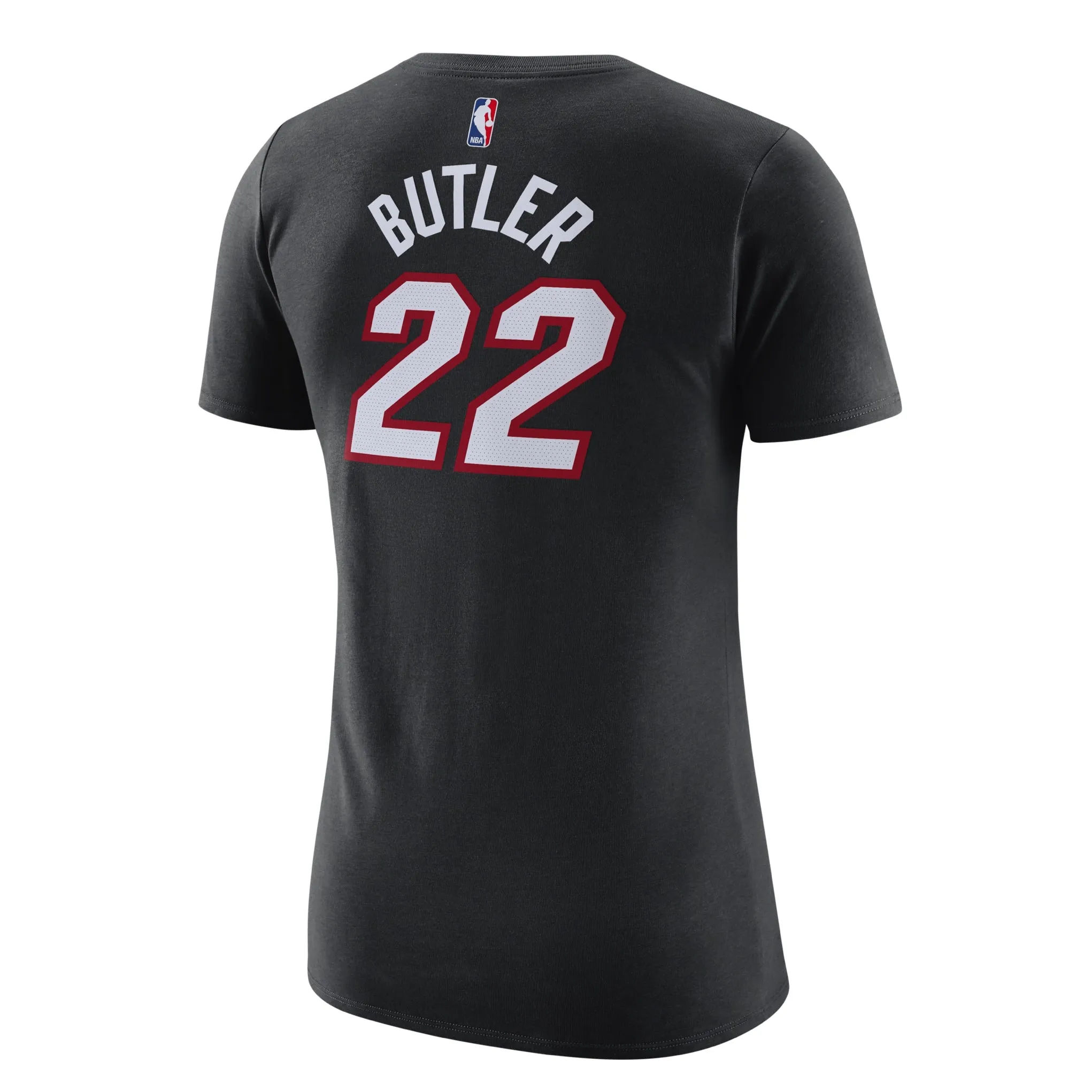 Jimmy Butler Nike Icon Black Name & Number Women's Tee