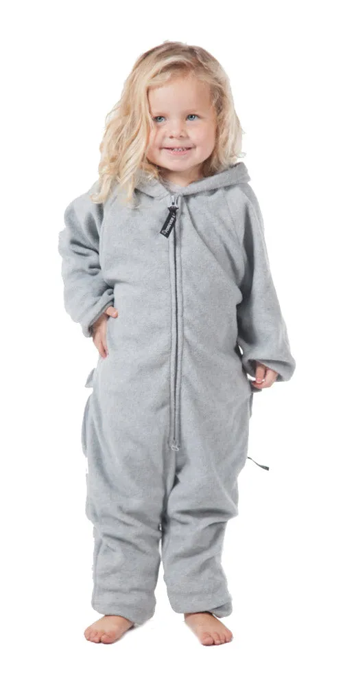 Kids Asleep on the Job Gray Onesie