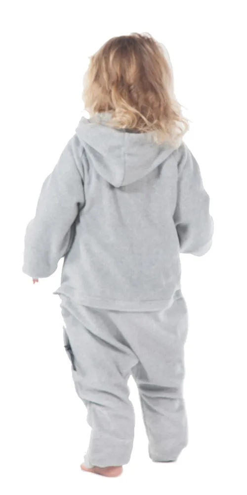 Kids Asleep on the Job Gray Onesie