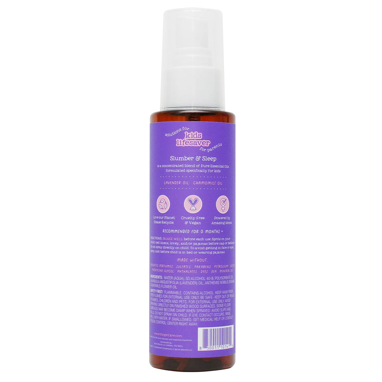 Kids Slumber & Sleep Essential Oil Linen Mist