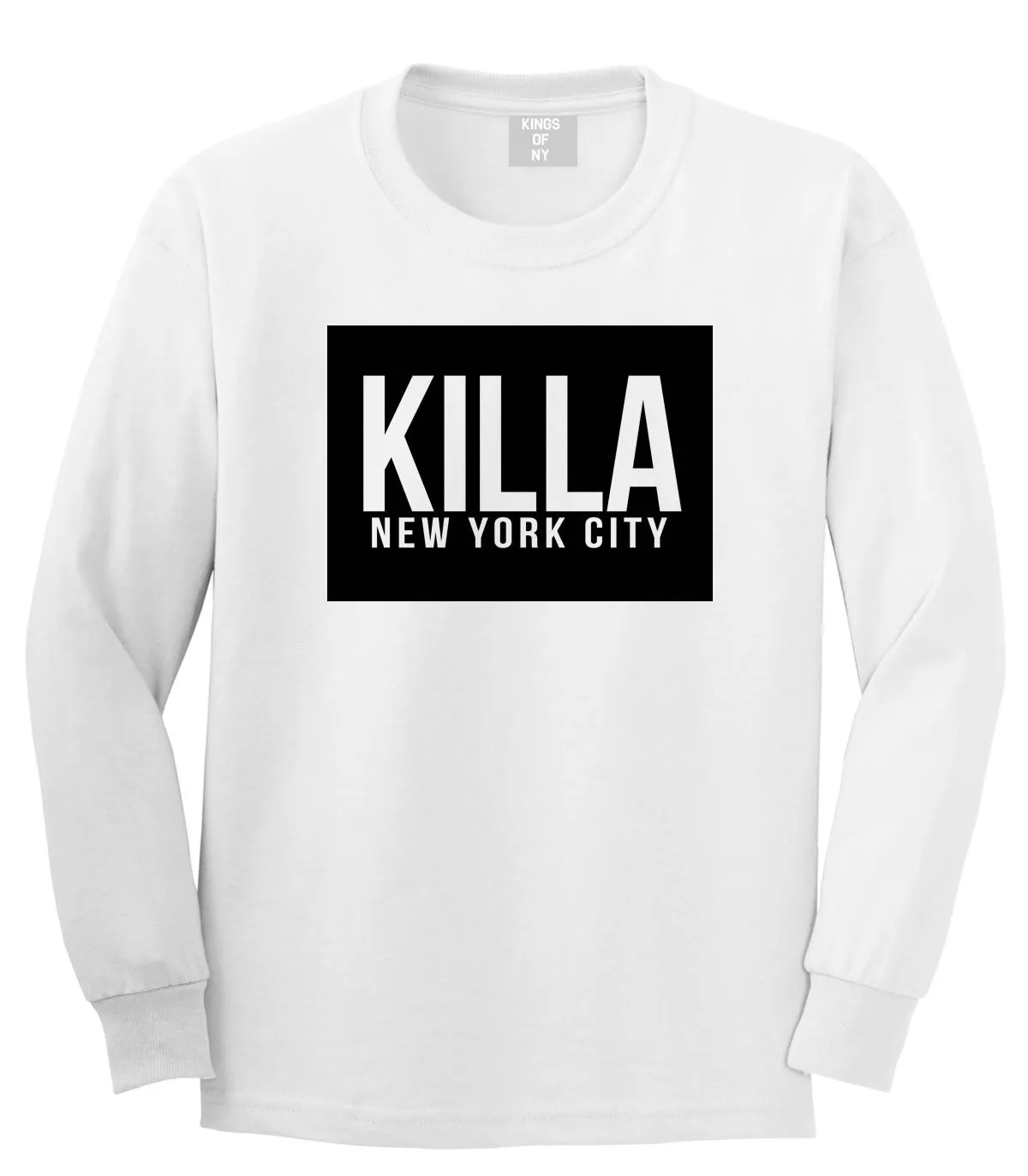 Killa New York City Harlem Boys Kids Long Sleeve T-Shirt