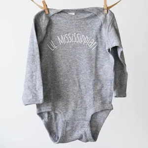 Lil Mississippian Long Sleeve Onesie