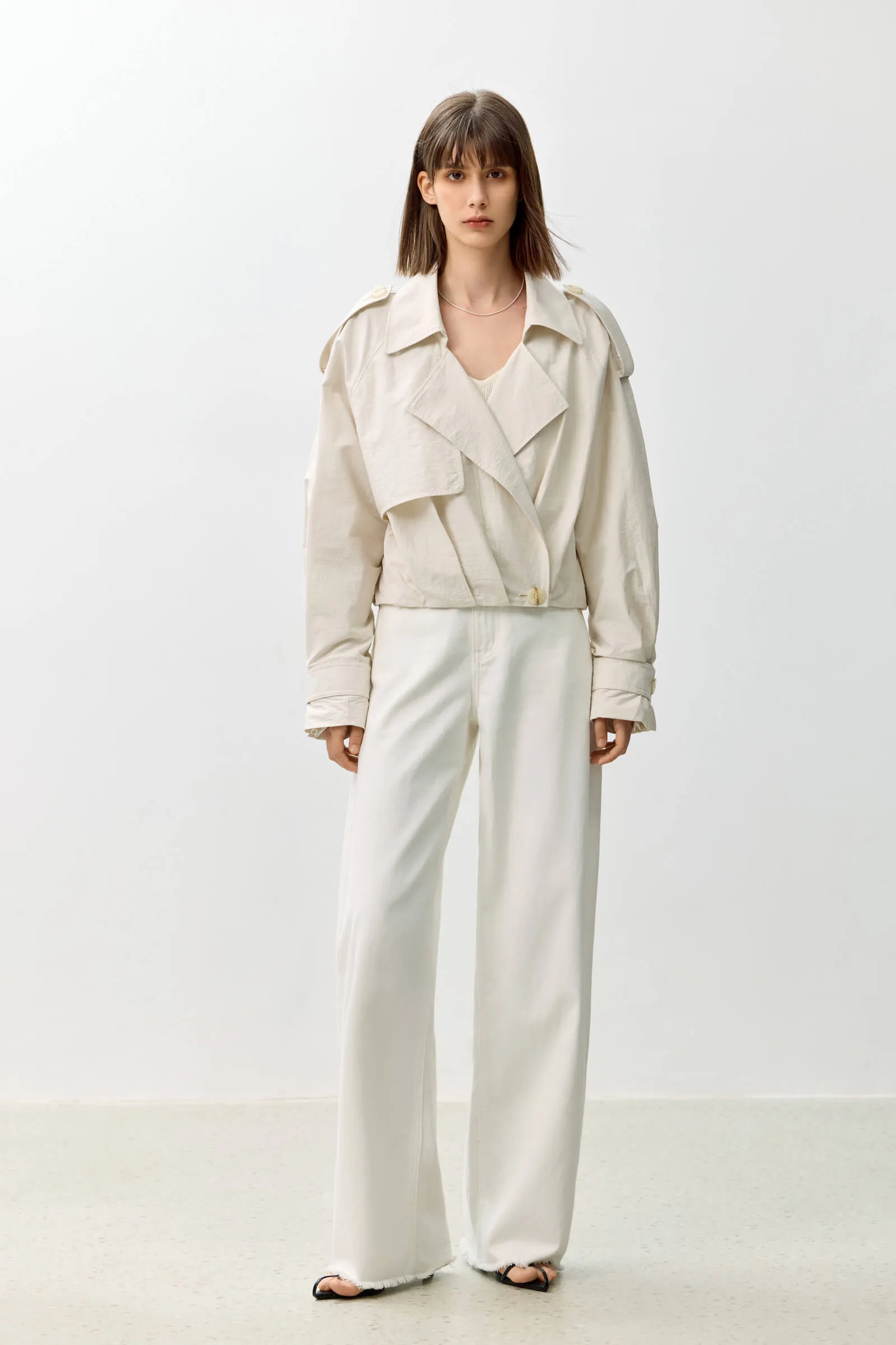 LILY Trench Collar Designer Jacket