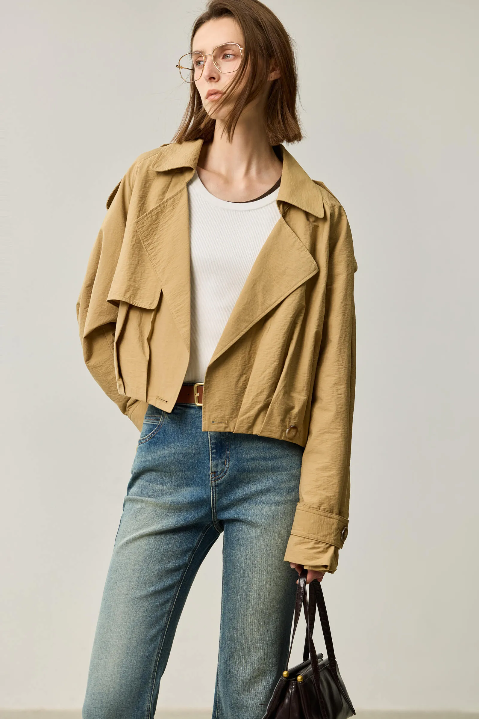 LILY Trench Collar Designer Jacket