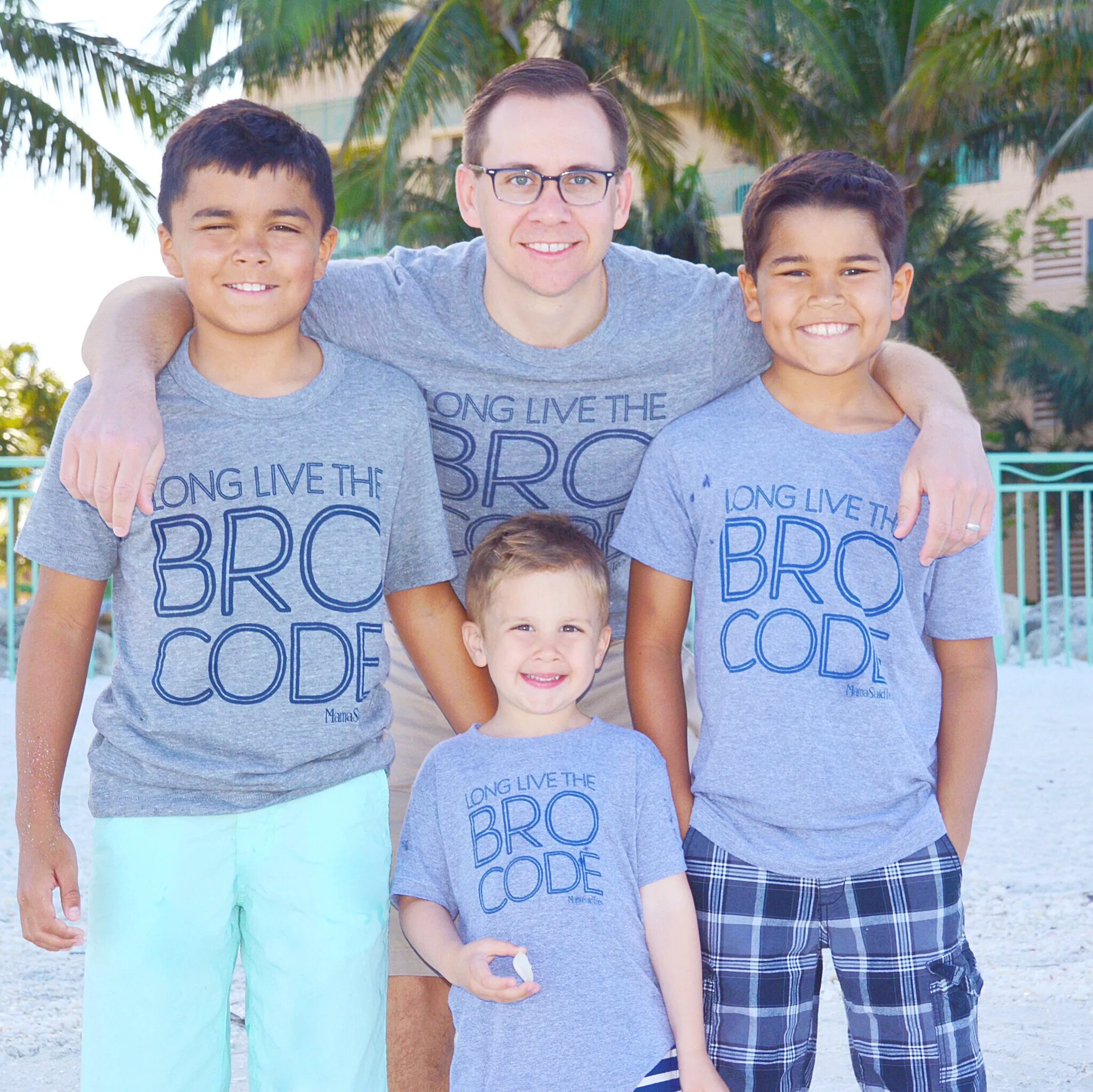 LONG LIVE THE BRO CODE KIDS T-SHIRT