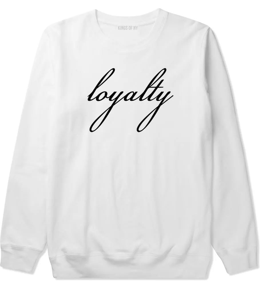 Loyalty Script Boys Kids Crewneck Sweatshirt