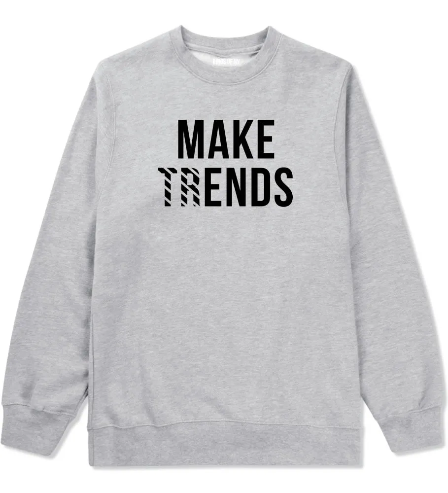 Make Trends Make Ends Boys Kids Crewneck Sweatshirt