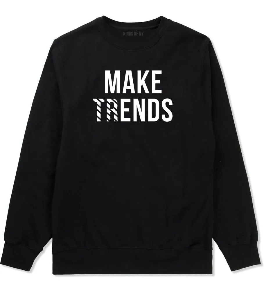 Make Trends Make Ends Boys Kids Crewneck Sweatshirt