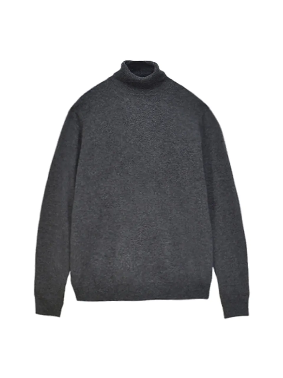 Men Turtleneck Sweater_Graphite