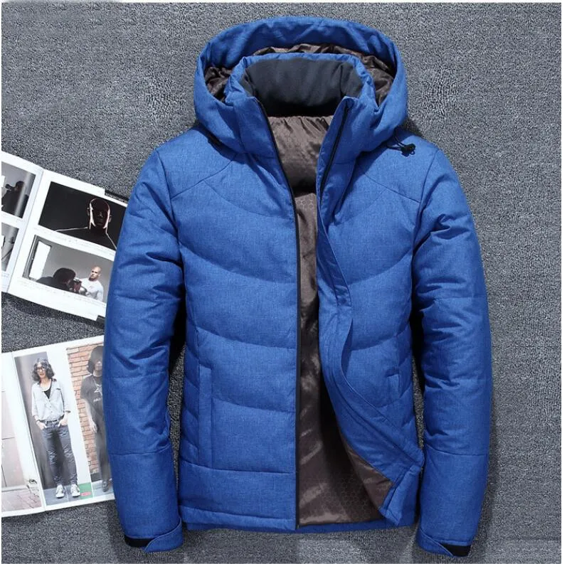 New Winter Jacket Men Warm Cotton Parka Men Casual