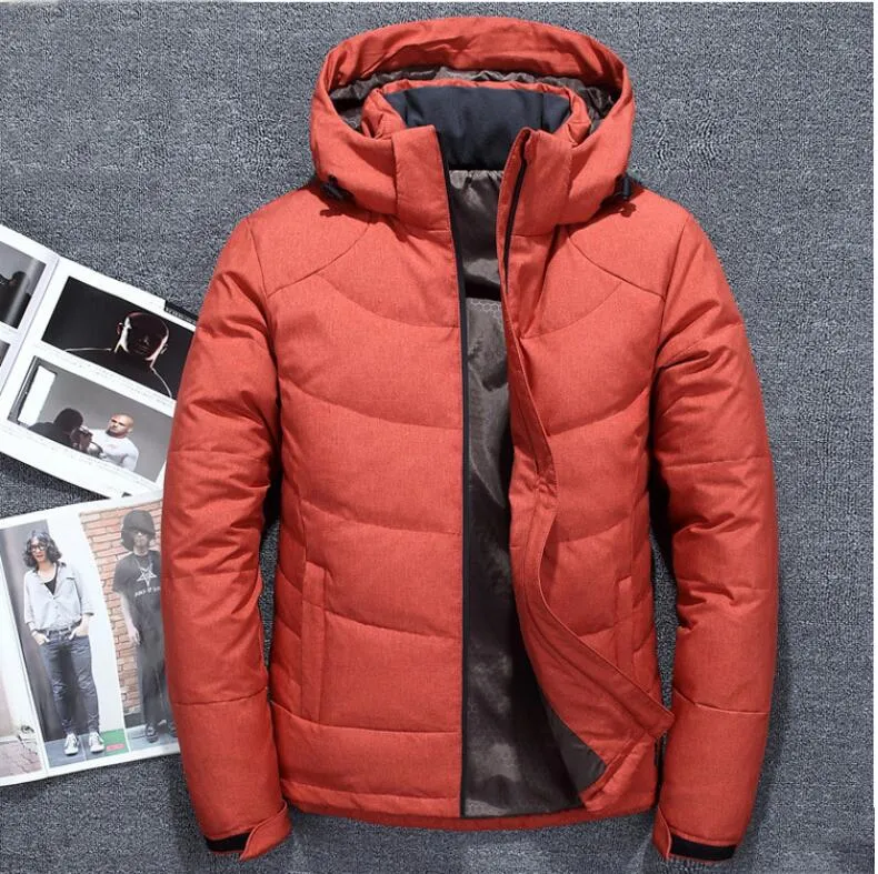 New Winter Jacket Men Warm Cotton Parka Men Casual